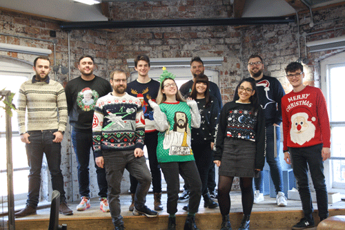 Christmas Jumper Day at Sycous