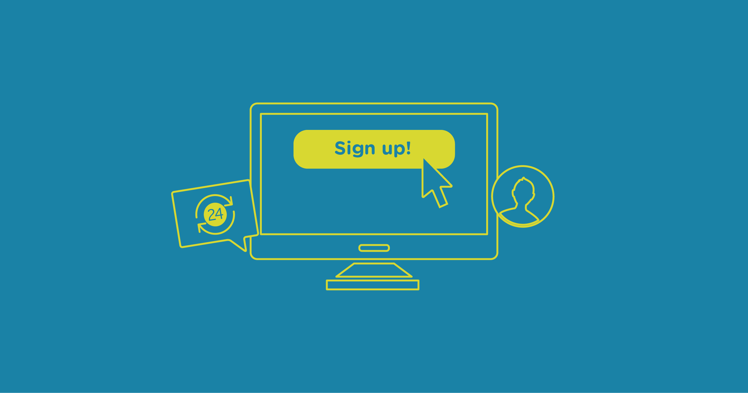 Sign up for online account